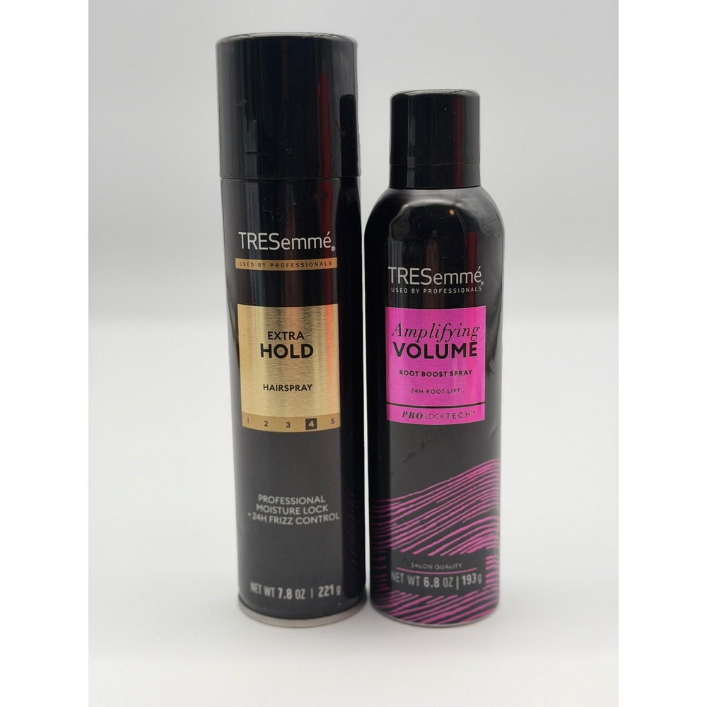 TRESemme Extra Hold Hairspray 7.8oz and Amplifying Volume Root Boost Spray 6.8oz